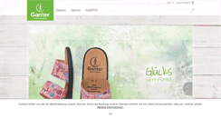 Desktop Screenshot of ganter.de
