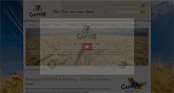 Desktop Screenshot of ganter.com